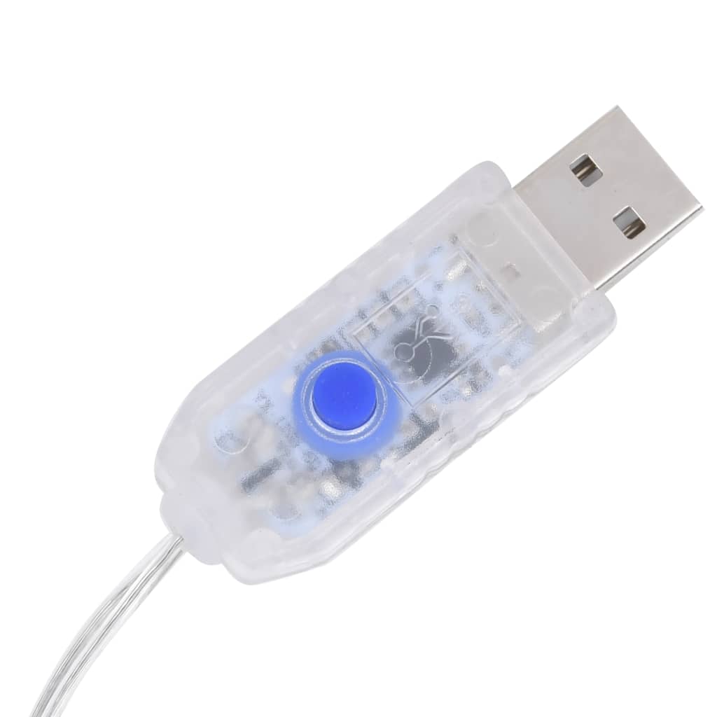 NNEVL Star and Moon Fairy Lights Remote Control 138 LED Warm White