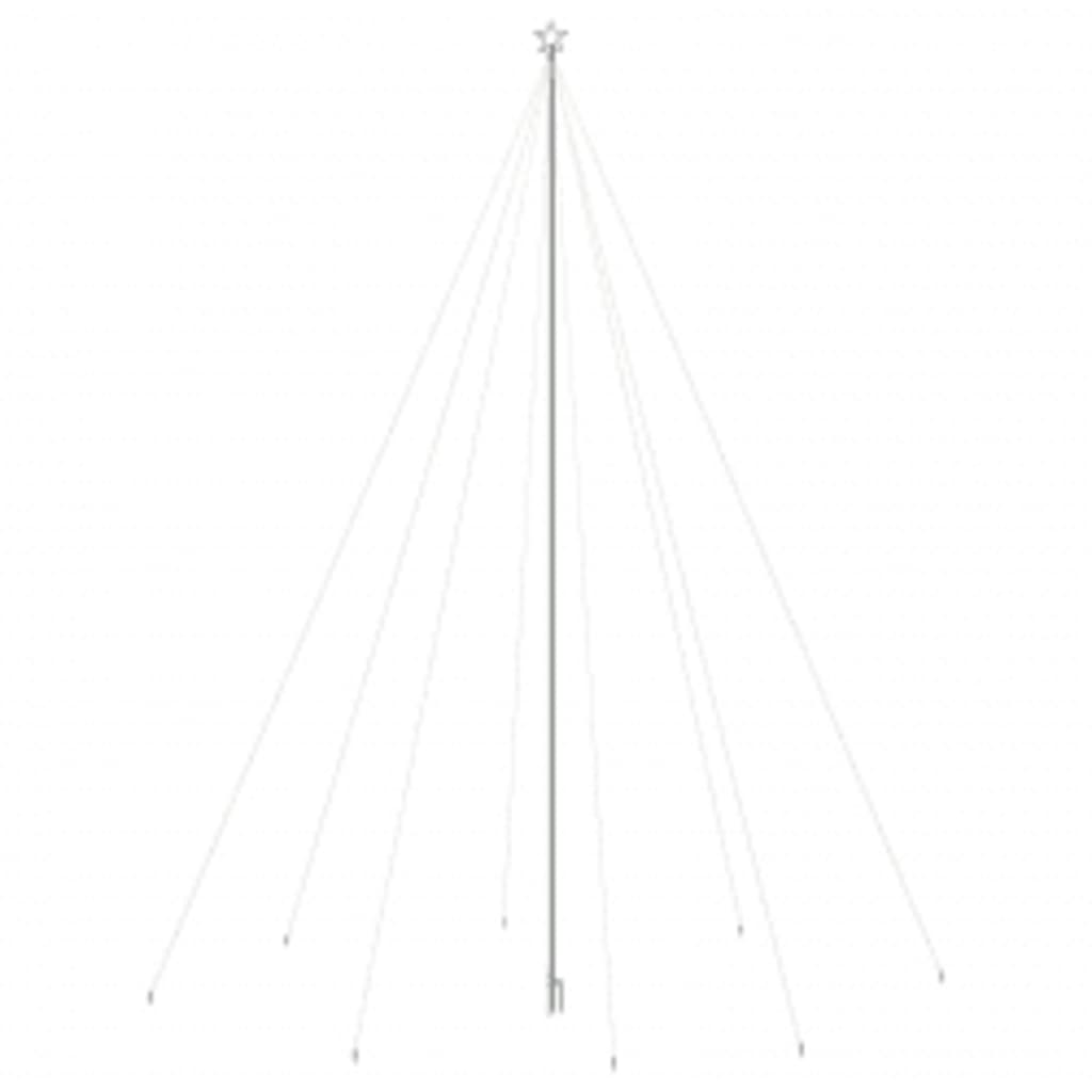 NNEVL LED Christmas Waterfall Tree Lights Indoor Outdoor 1300 LEDs 8 m