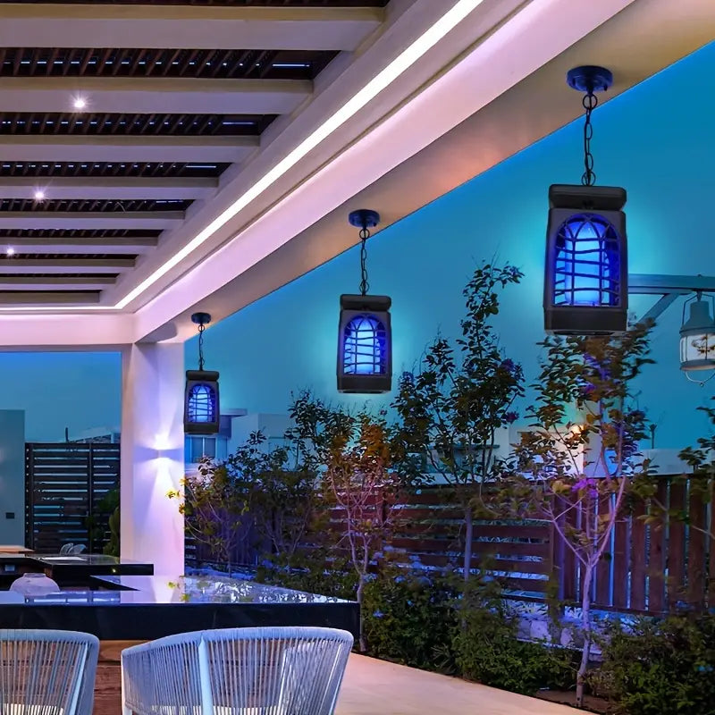 4Pcs Flame Flickering Solar Lantern | IP65 Waterproof Outdoor Lights-4