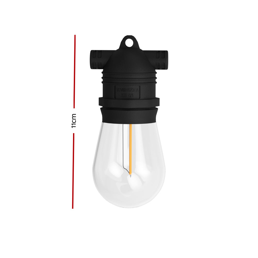 NNEDSZ 41m Festoon Lights Christmas Fairy String Lights Outdoor Party Garden Decor-1