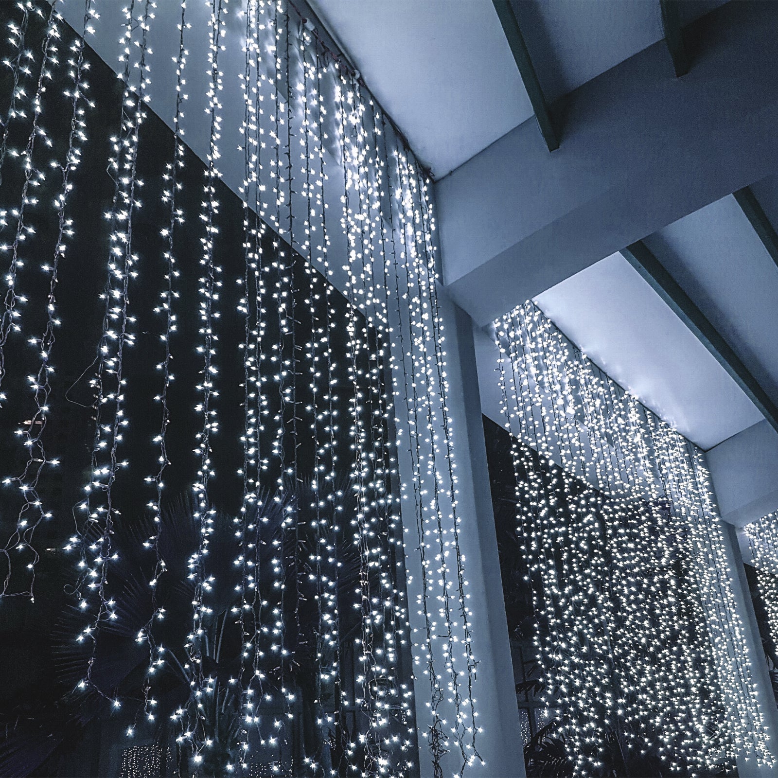 NNEDSZ Decor Outdoor LED Plug In Fairy Lights - White - 200 Lights