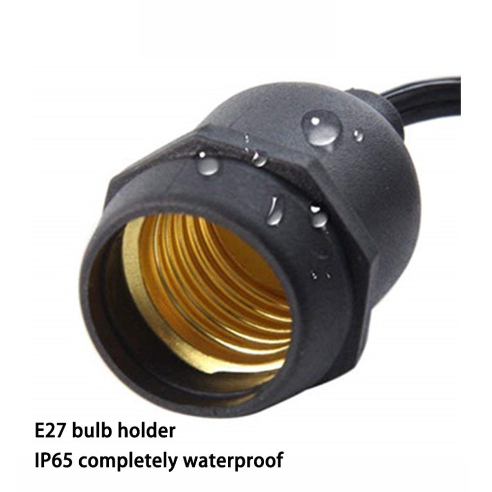 NNEDSZ 15M Plug Festoon String Lights Kits Globe Outdoor Christmas Party Garden-1