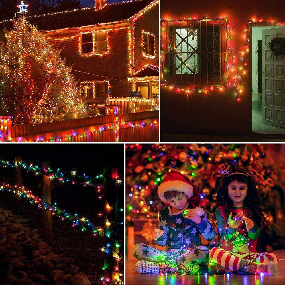 NNEDSZ 600 Low Voltage LED Bluetooth Control Fairy Lights Christmas Decoration Multicolor
