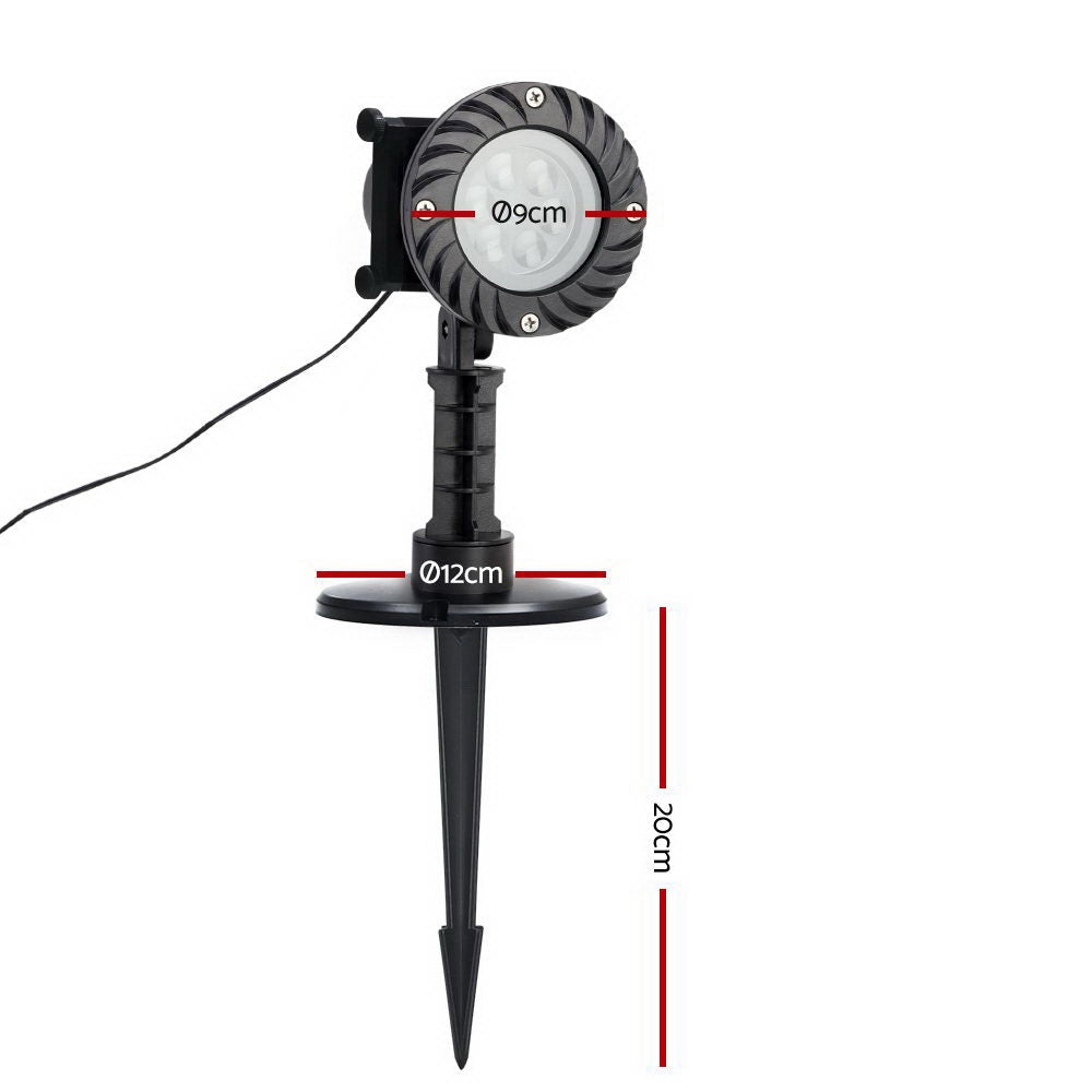 Jolly's Pattern LED Laser Landscape Projector Light Lamp Christmas Party