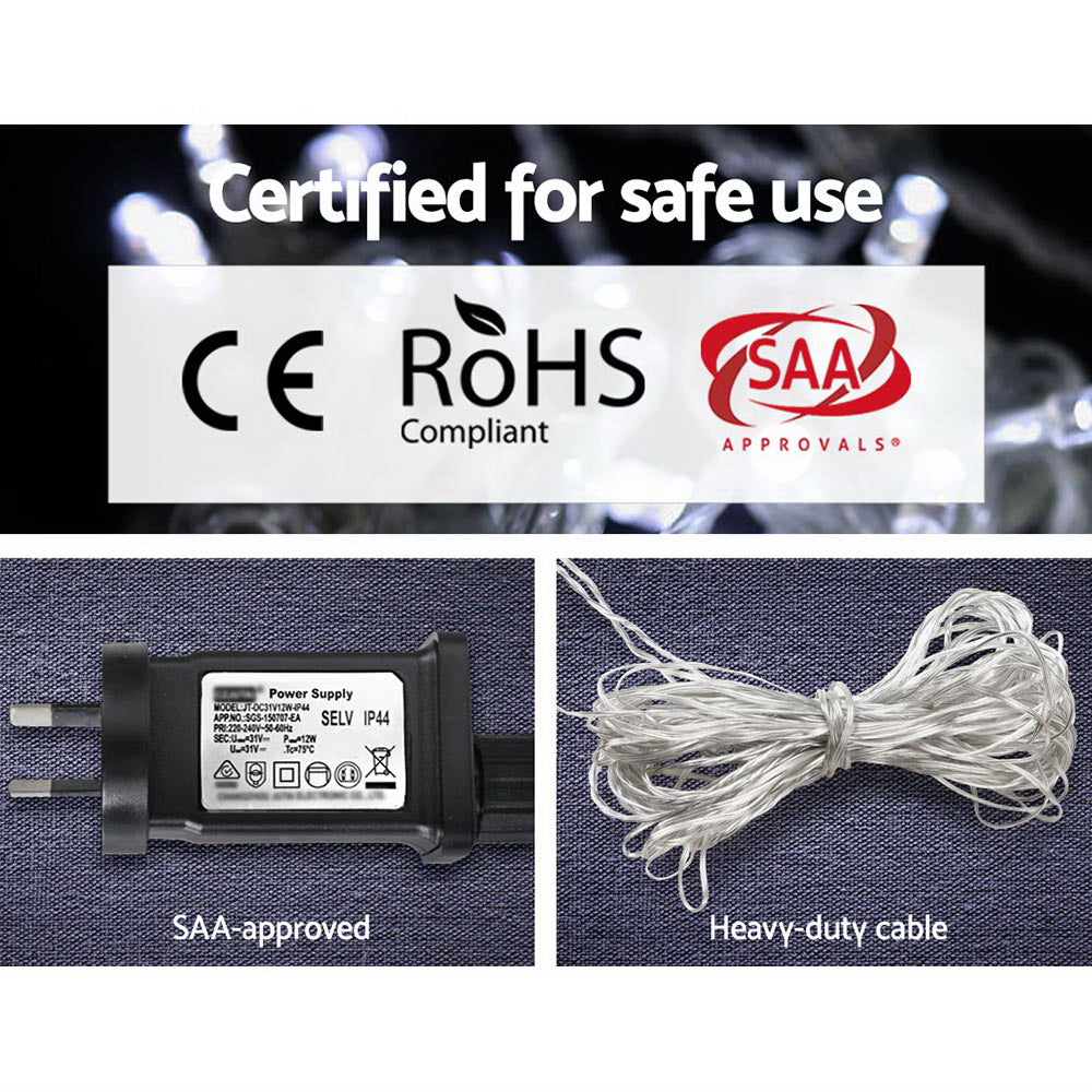 Jolly's 100M Christmas String Lights 500LED Party Wedding Outdoor Garden