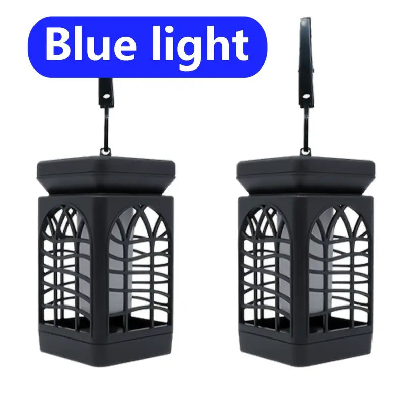 4Pcs Flame Flickering Solar Lantern | IP65 Waterproof Outdoor Lights-1